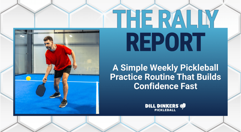 A Simple Weekly Pickleball Practice Routine That Builds Confidence Fast